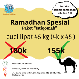 Spesial Ramadhan Cuci Lipat 