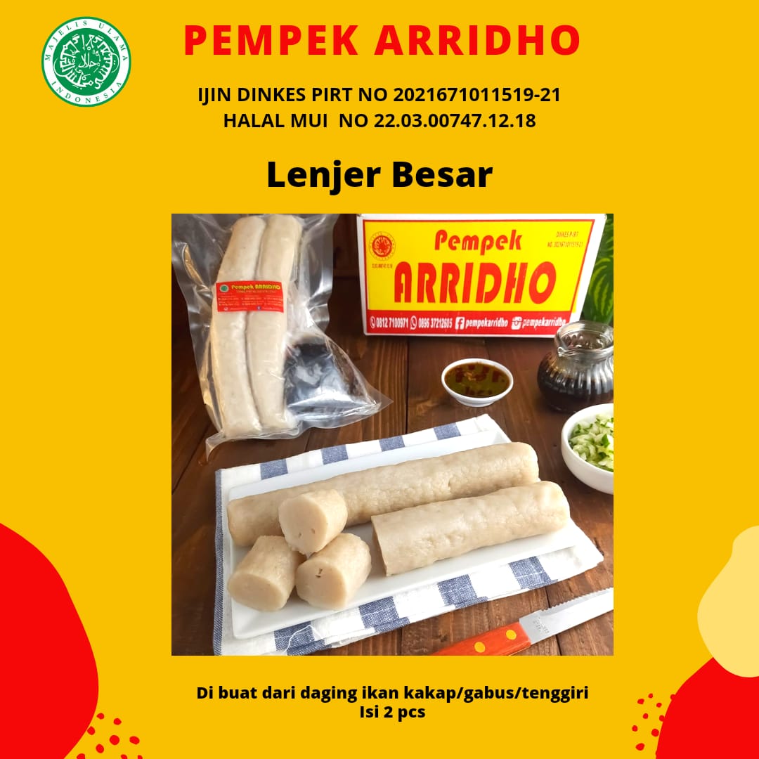 Pekpek ARRIDHO Lenjer Besar Gabus