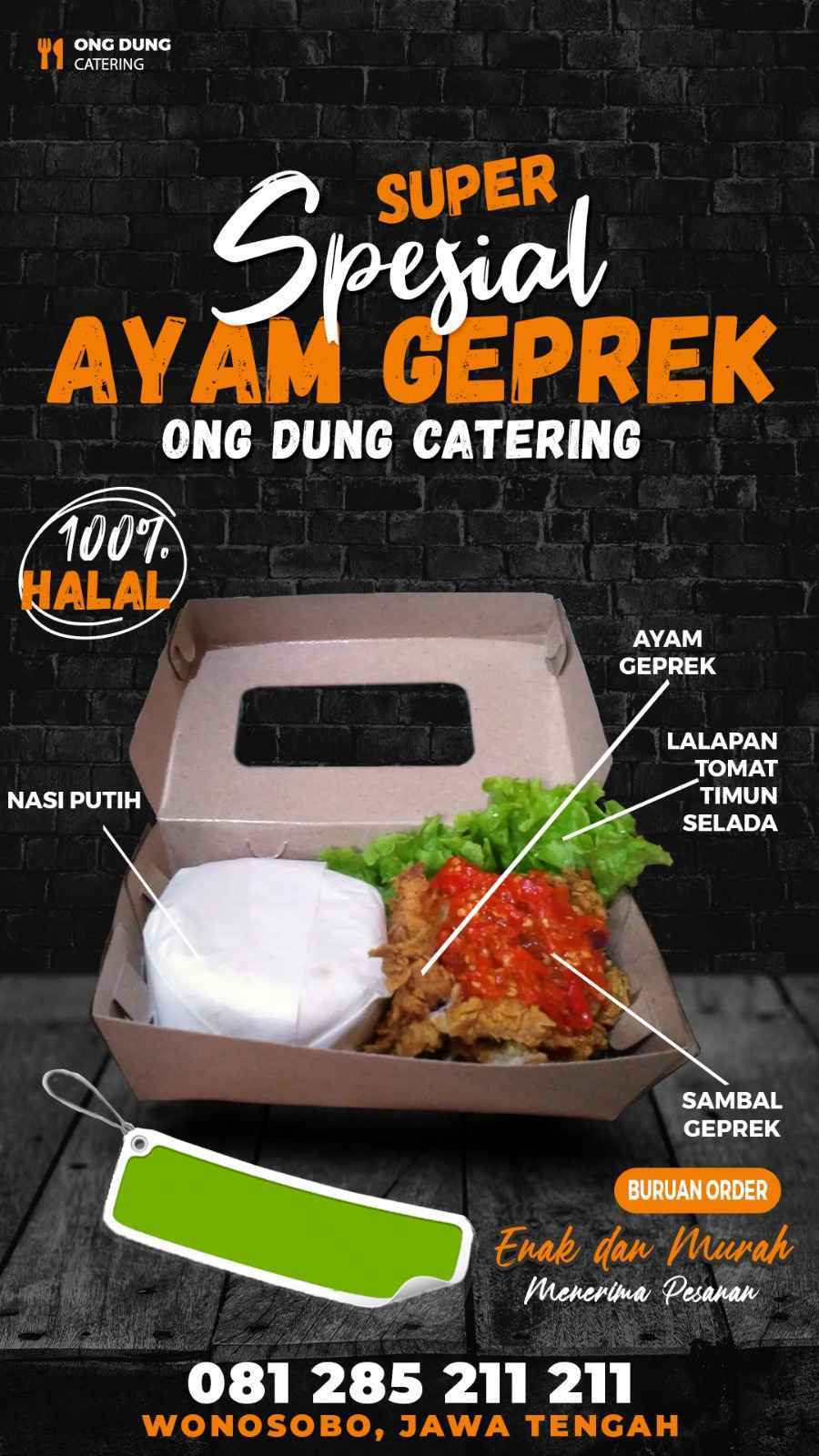 Nasi Ayam Geprek